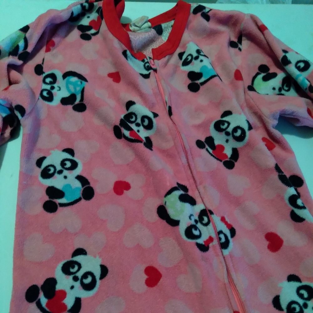 Pink Panda Onesie